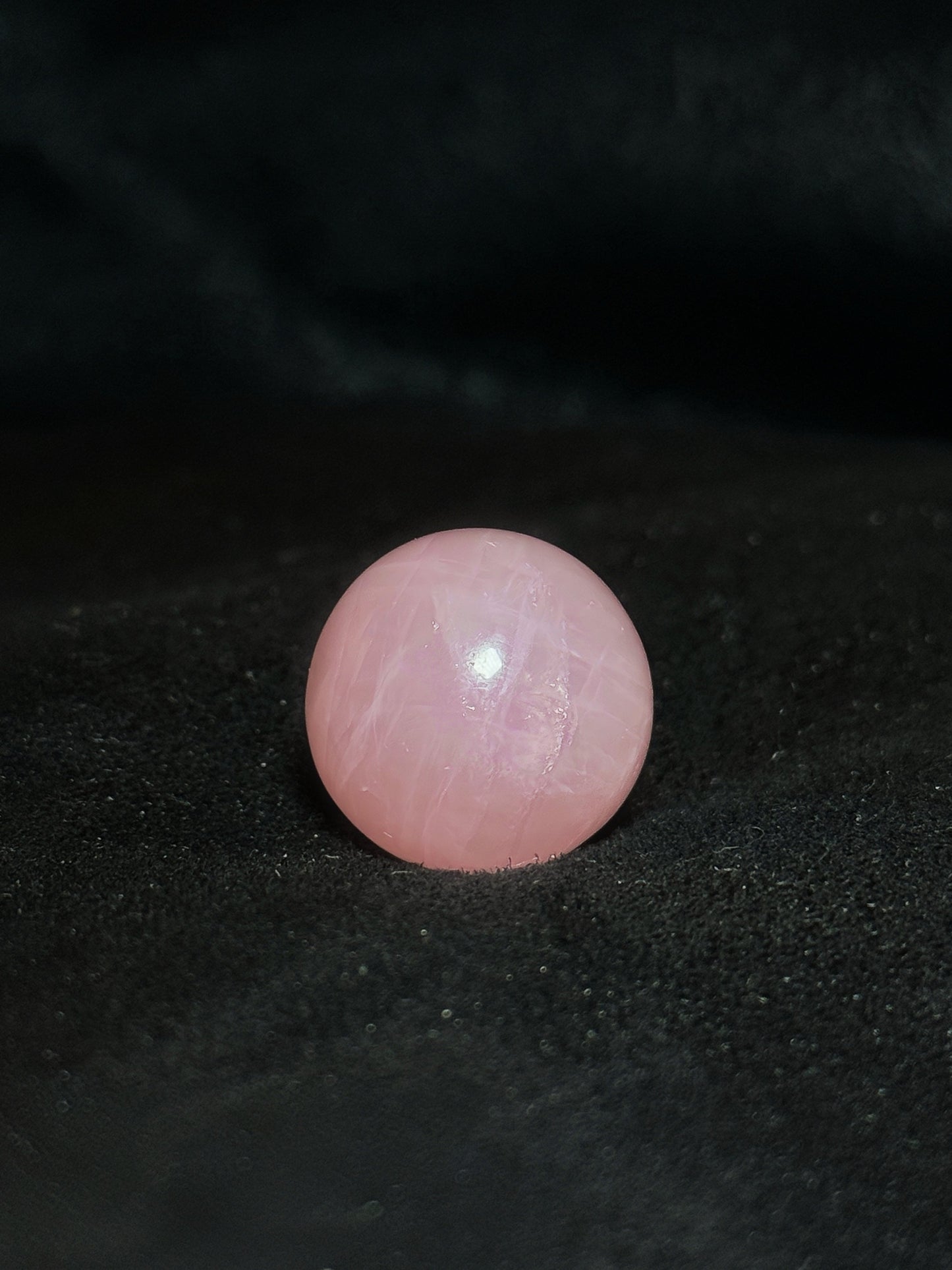 Mini Rose Quartz Crystal Ball